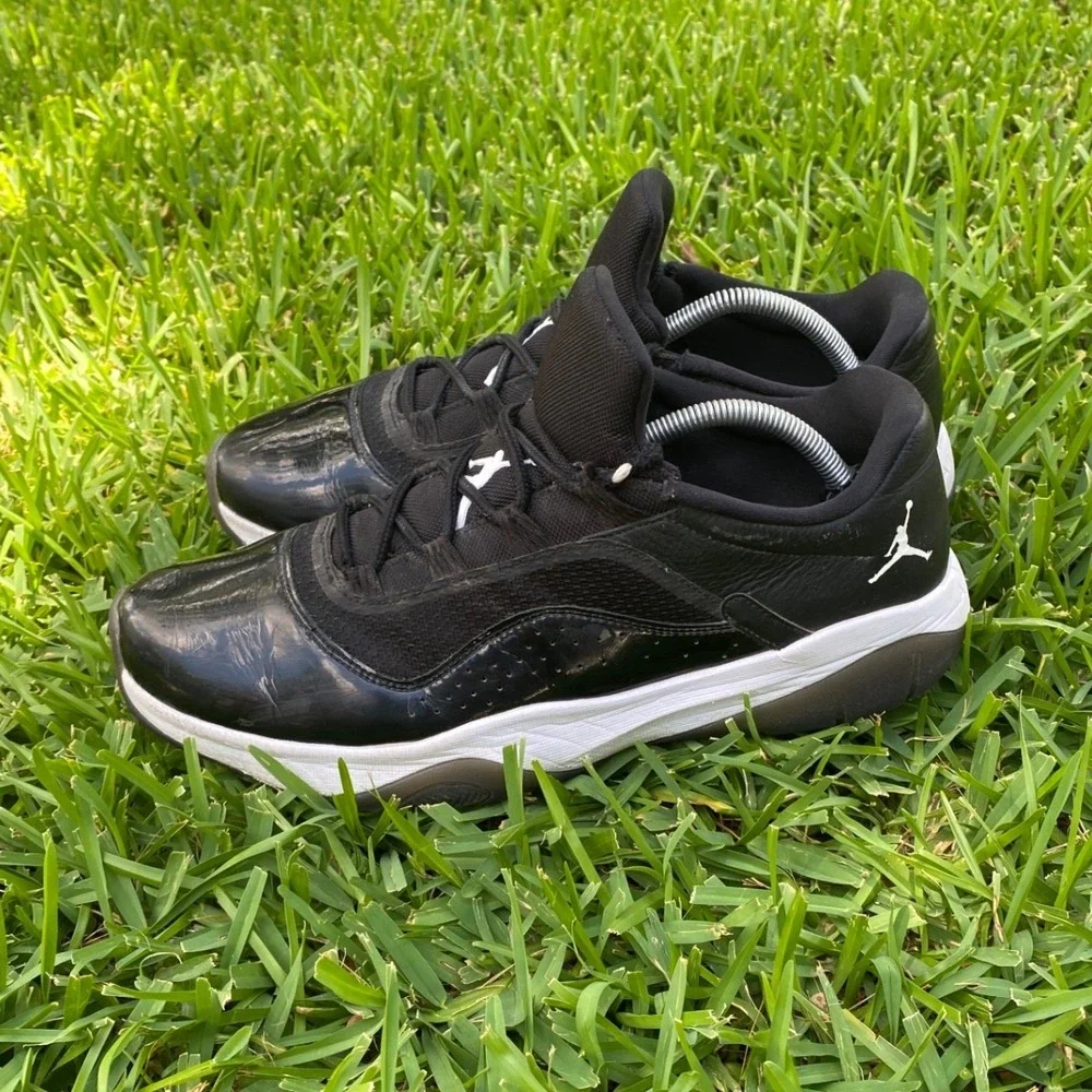 Jordan Air 11 CMFT Low Black White Mens Sneakers FN6727-010 Size 11.5